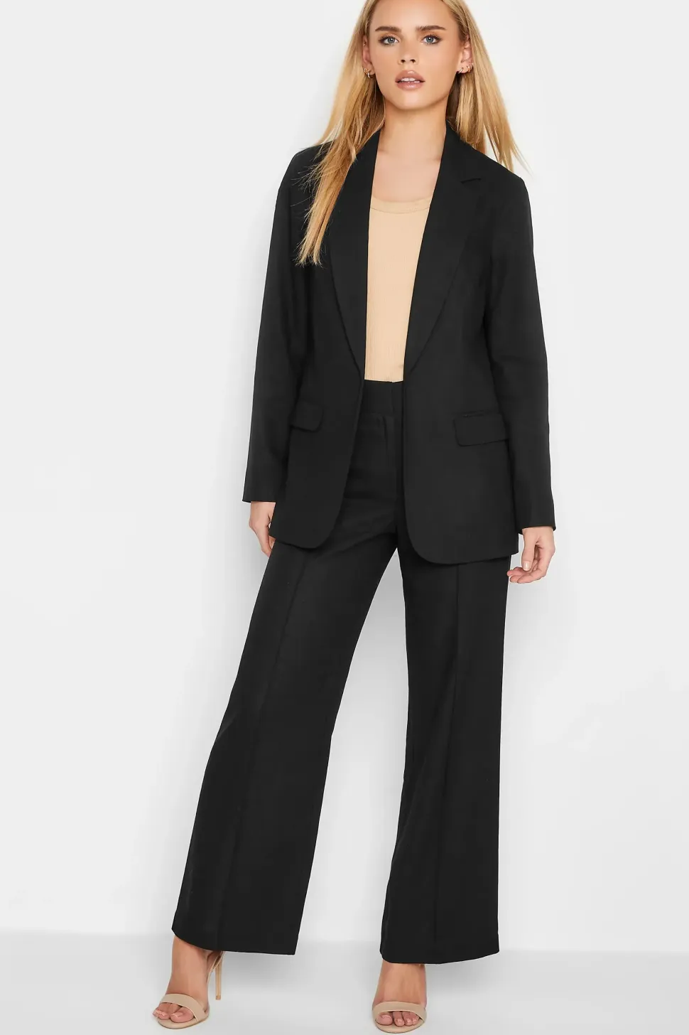 Petite Linen Blazer