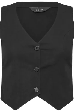 Petite Linen Waistcoat