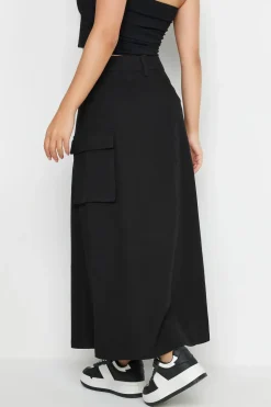 Petite Maxi Cargo Skirt