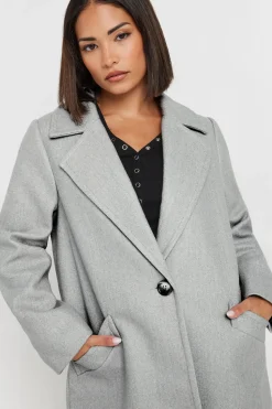 Petite Midi Formal Coat