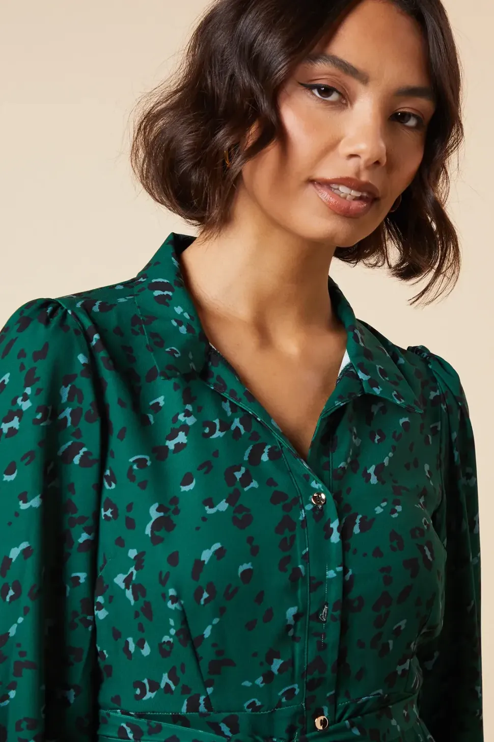 Petite Midi Shirt Dress