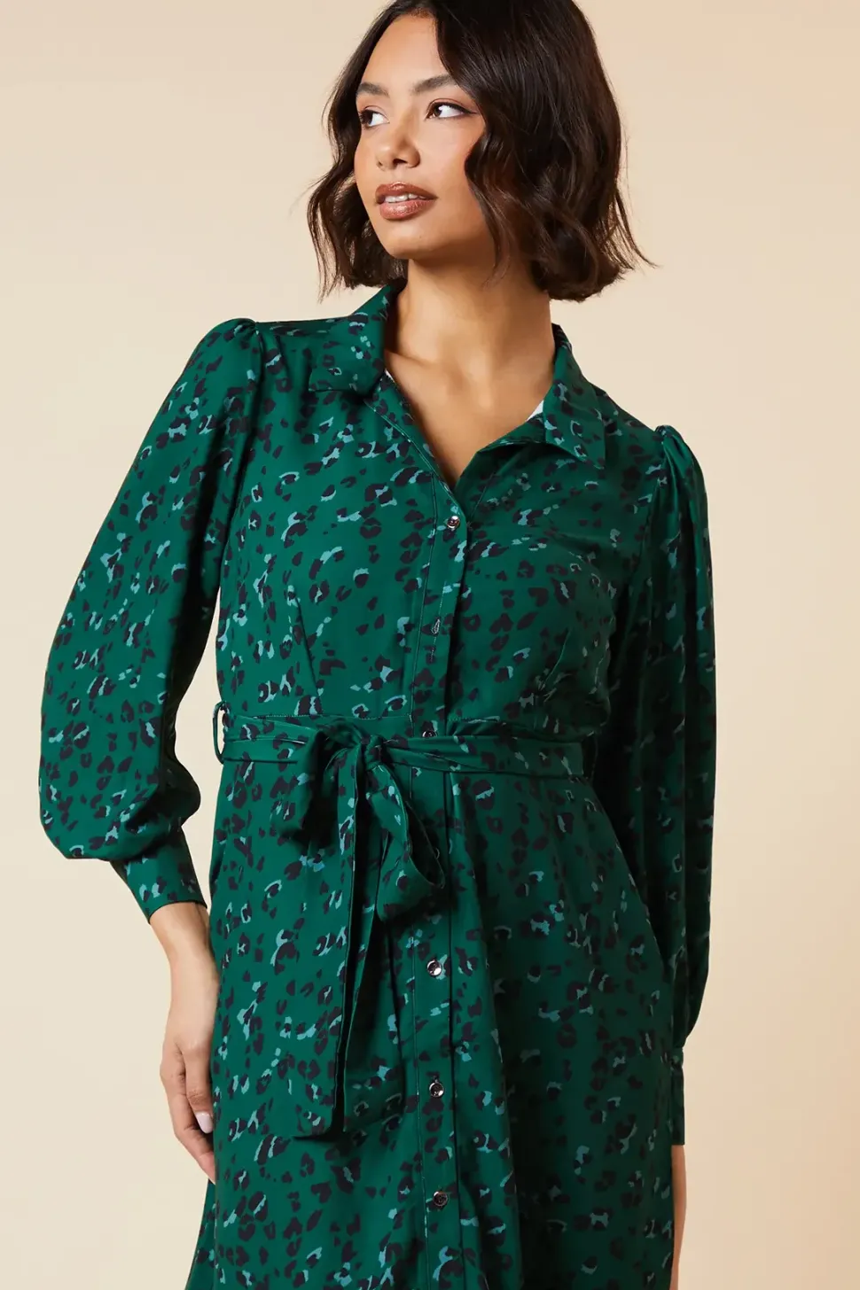 Petite Midi Shirt Dress