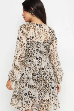 Petite Mini Smock Dress