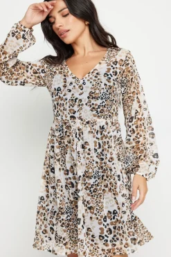 Petite Mini Smock Dress