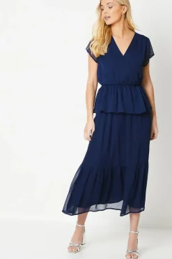 Petite Mock Wrap Top
