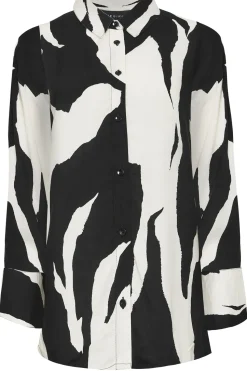 Petite Mono Print Shirt