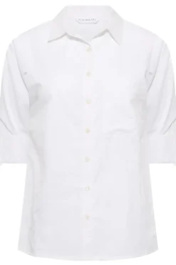 Petite Oversized Cotton Shirt