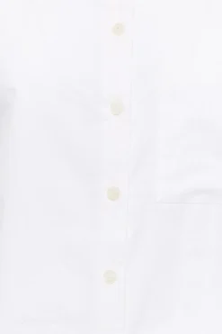 Petite Oversized Cotton Shirt