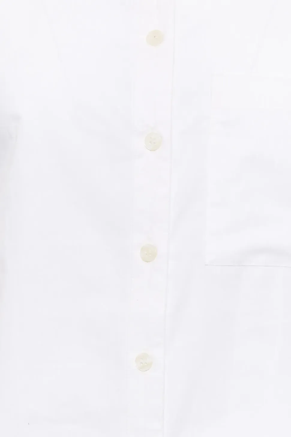 Petite Oversized Cotton Shirt