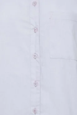 Petite Oversized Cotton Shirt
