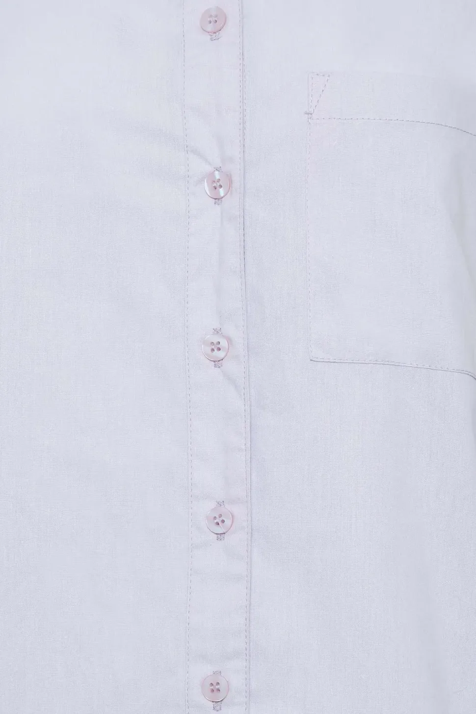 Petite Oversized Cotton Shirt