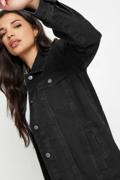 Petite Oversized Denim Jacket