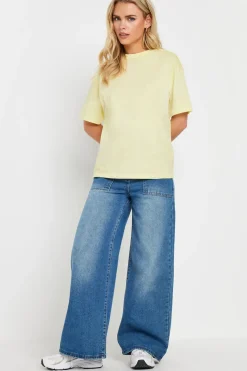 Petite 2 Pack Seam Detail T-Shirts