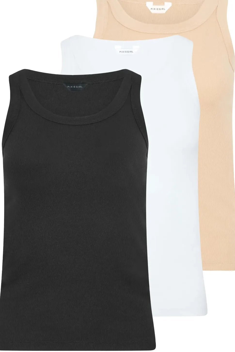 Petite 3 Pack Vest Tops