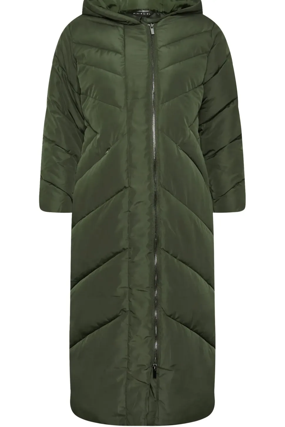 Petite Padded Maxi Coat