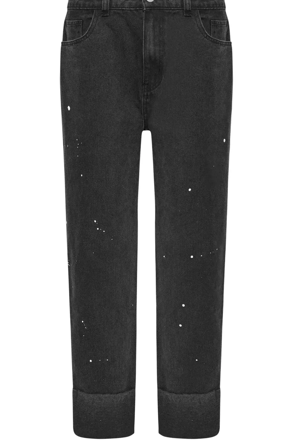 Petite Paint Splatter Jeans