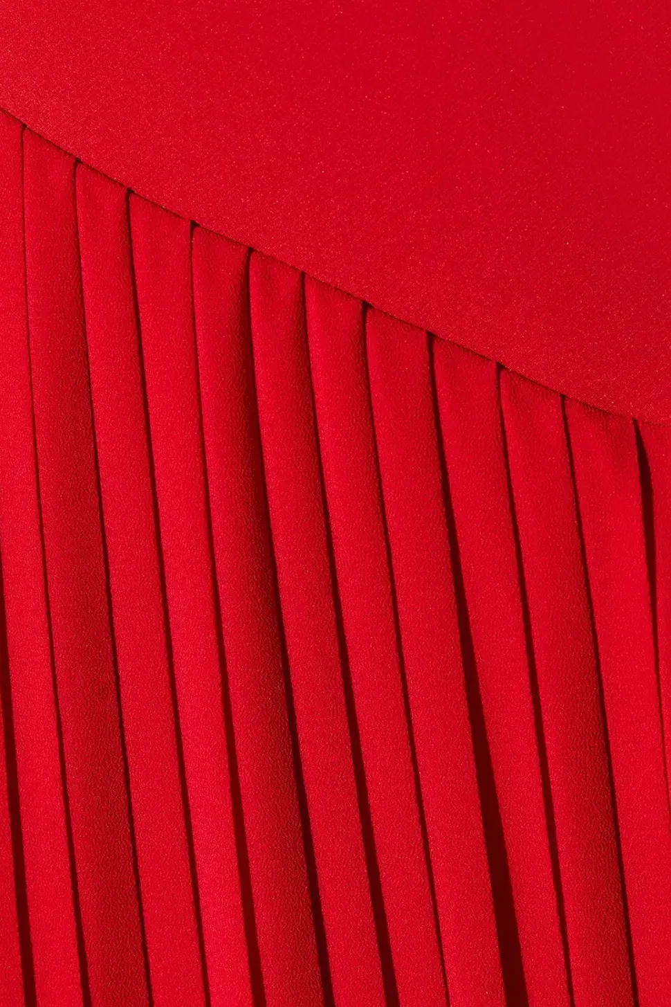 Petite Panelled Bodice Pleated Skirt Midi Dress
