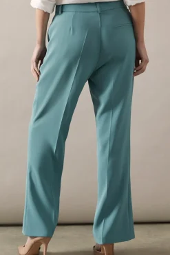 Petite Patch Pocket Wide Trousers