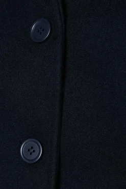 Petite Peterpan Collar Dolly Coat