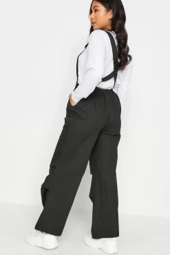 Petite Pleated Utility Jumpsuit