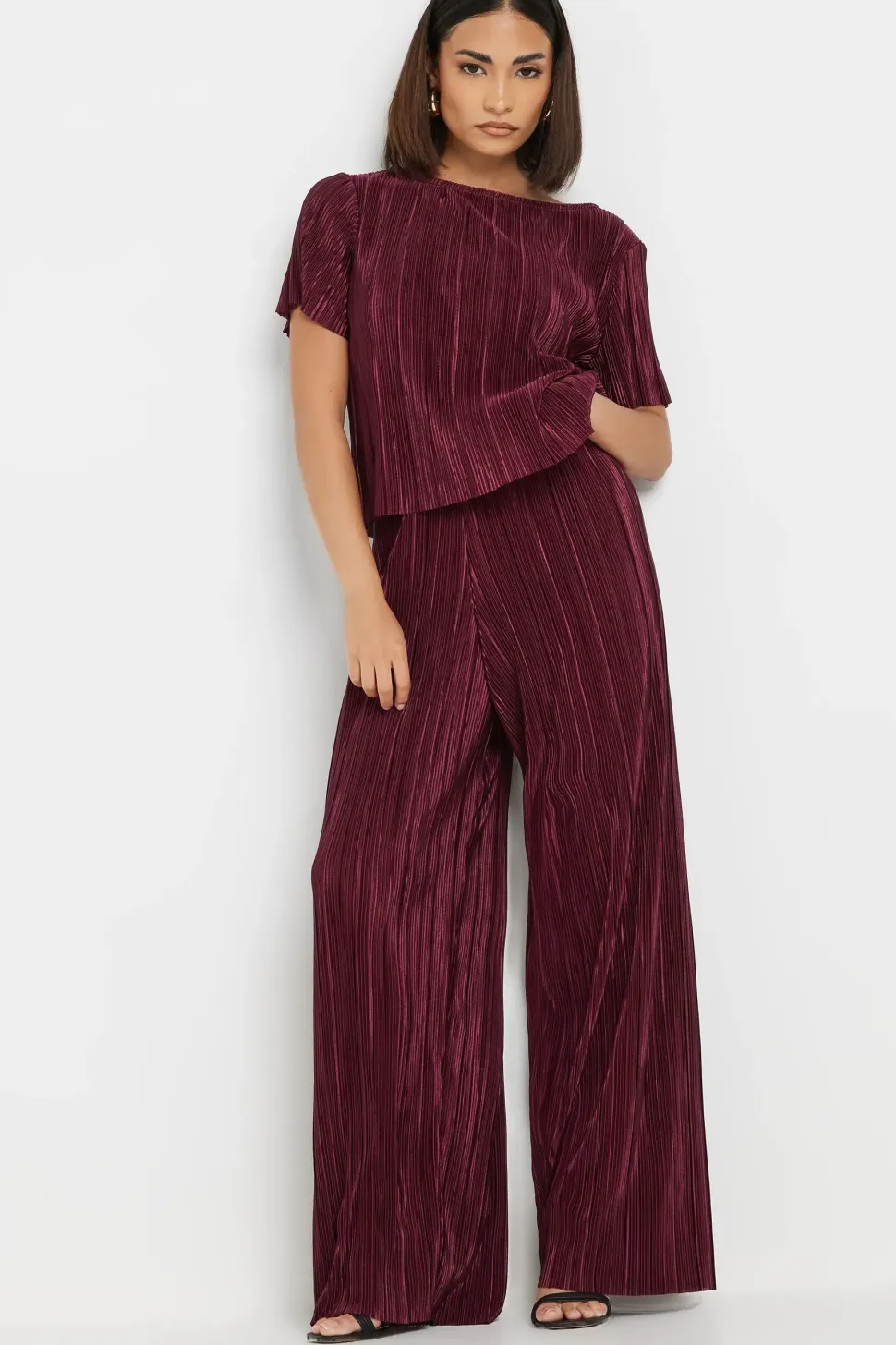 Petite Plisse Trousers