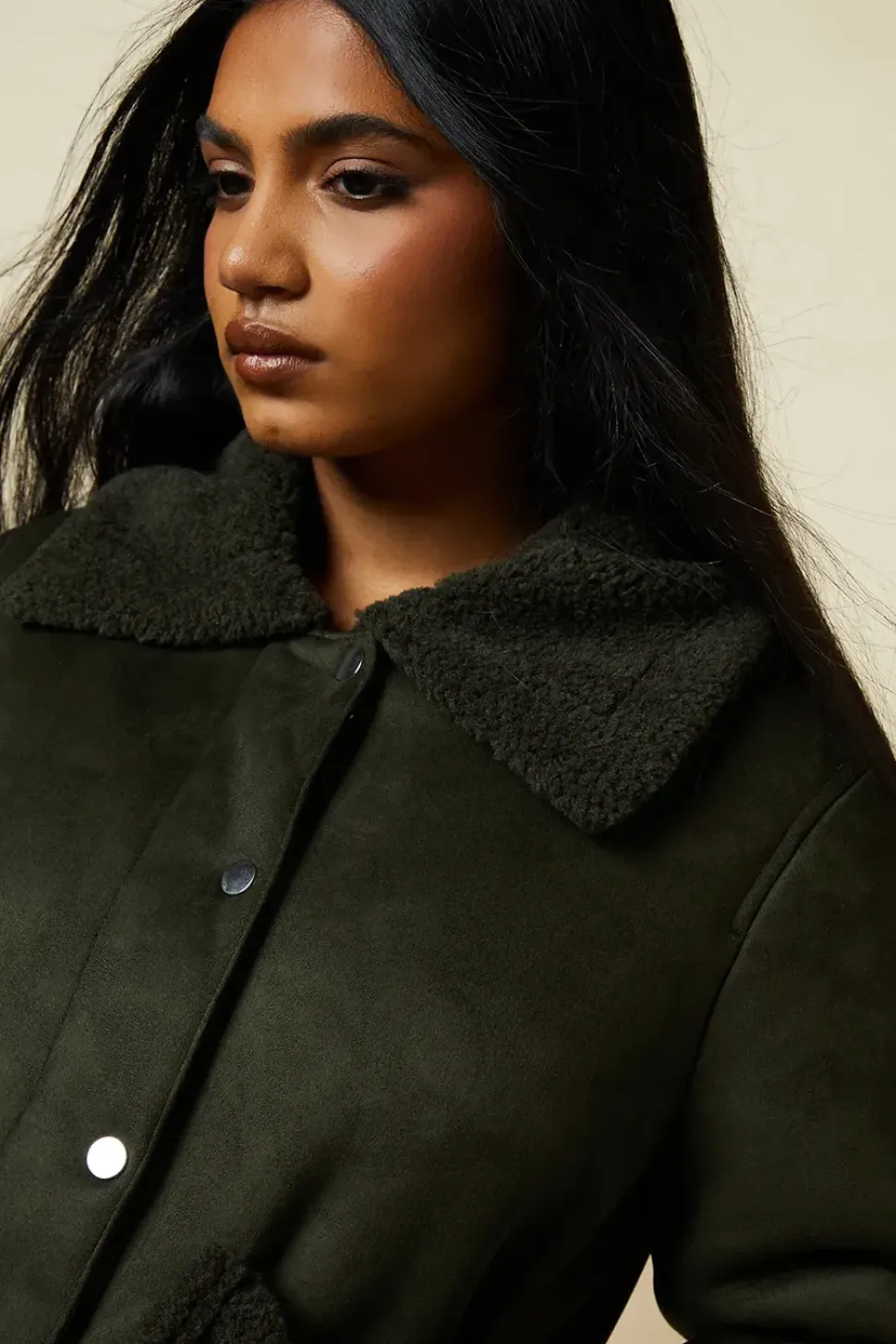 Petite Pocket Aviator Jacket