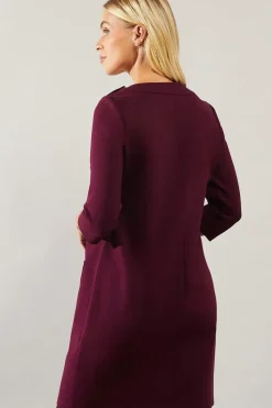 Petite Pocket Detail Ponte Shift Dress