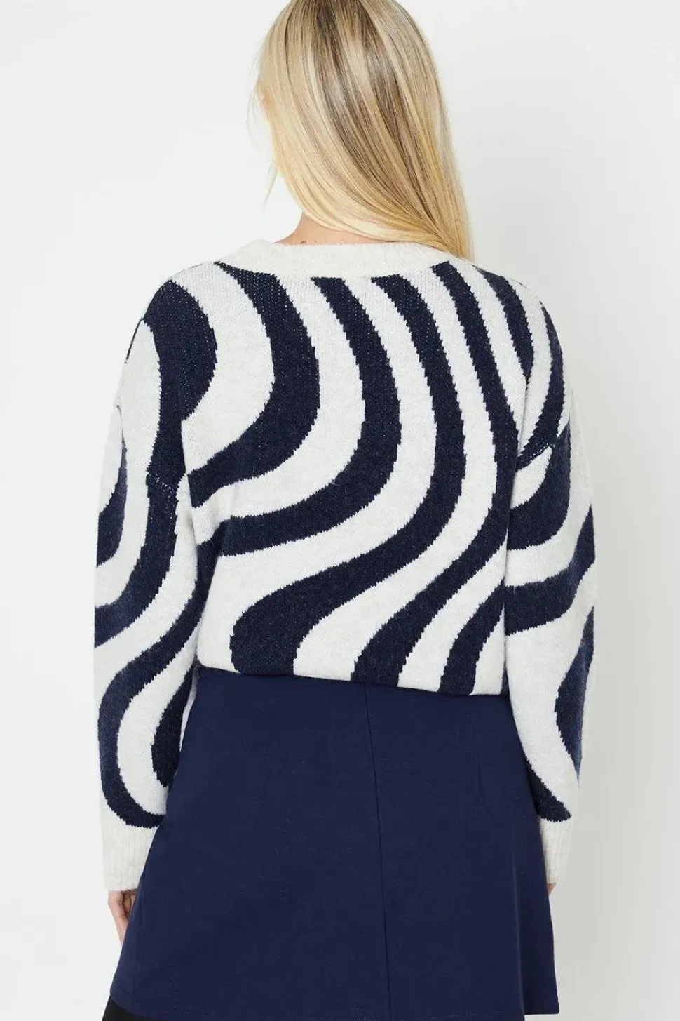 Petite Pocket Detail Ponte Skirt