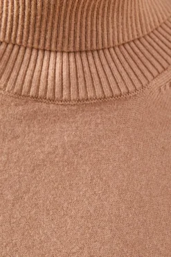 Petite Pocket Front Roll Neck Jumper