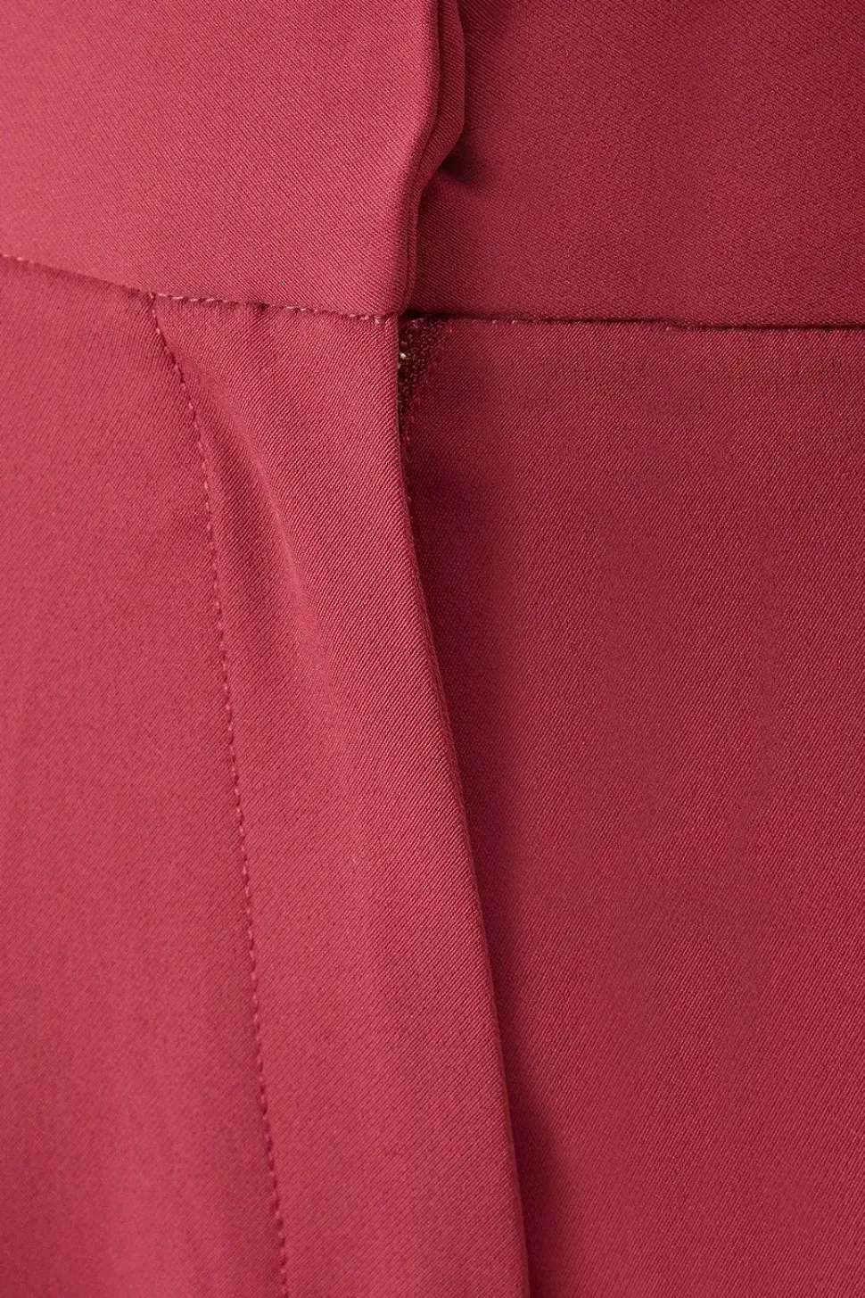 Petite Premium Pinktuck Detail Kickflare Trouser