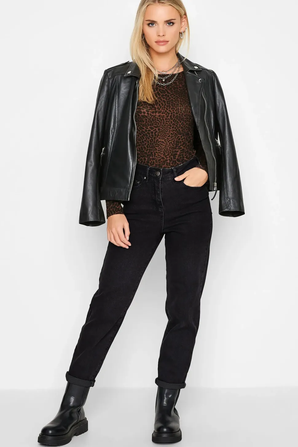 Petite Printed Bodysuit