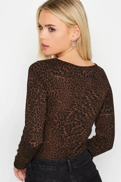 Petite Printed Bodysuit