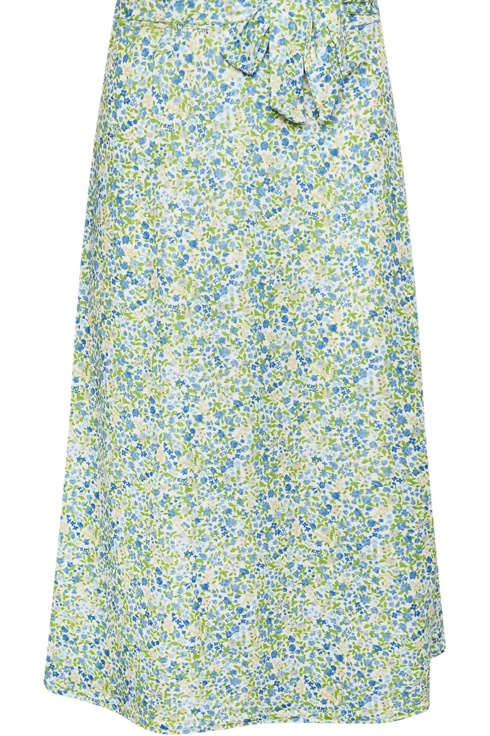 Petite Printed Midi Skirt