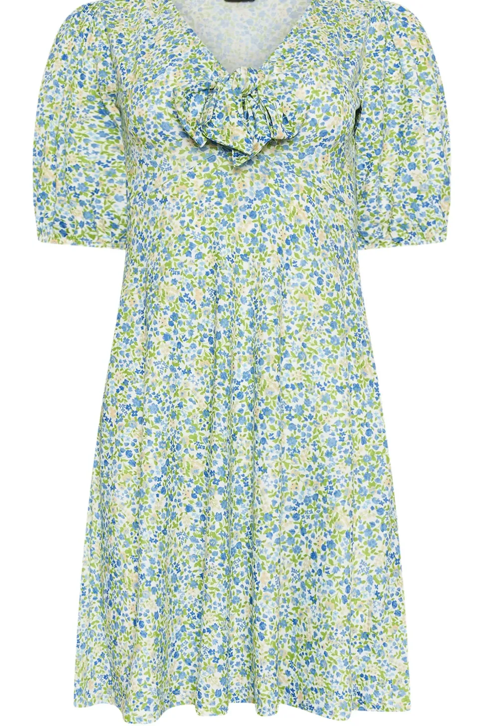 Petite Printed Mini Dress