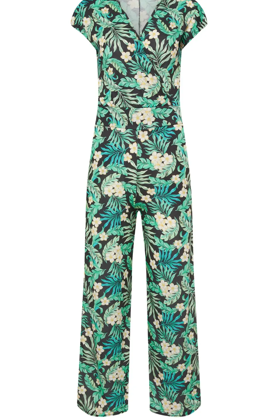 Petite Print Jumpsuit