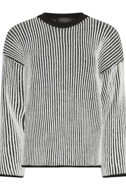 Petite Ribbed Funnel Neck Jumper