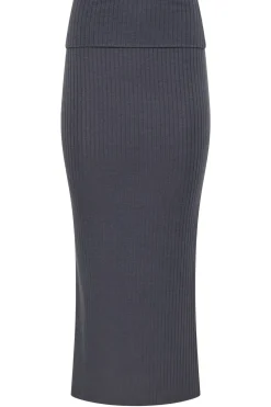 Petite Ribbed Skirt