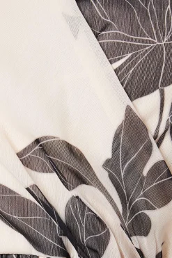 Petite Ruffle Detail Hi Lo Hem Dress