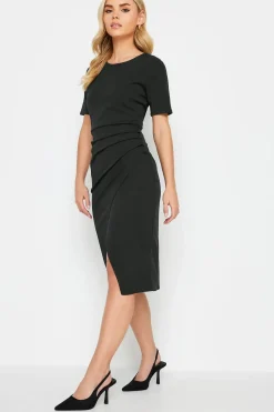 Petite Scuba Midi Dress