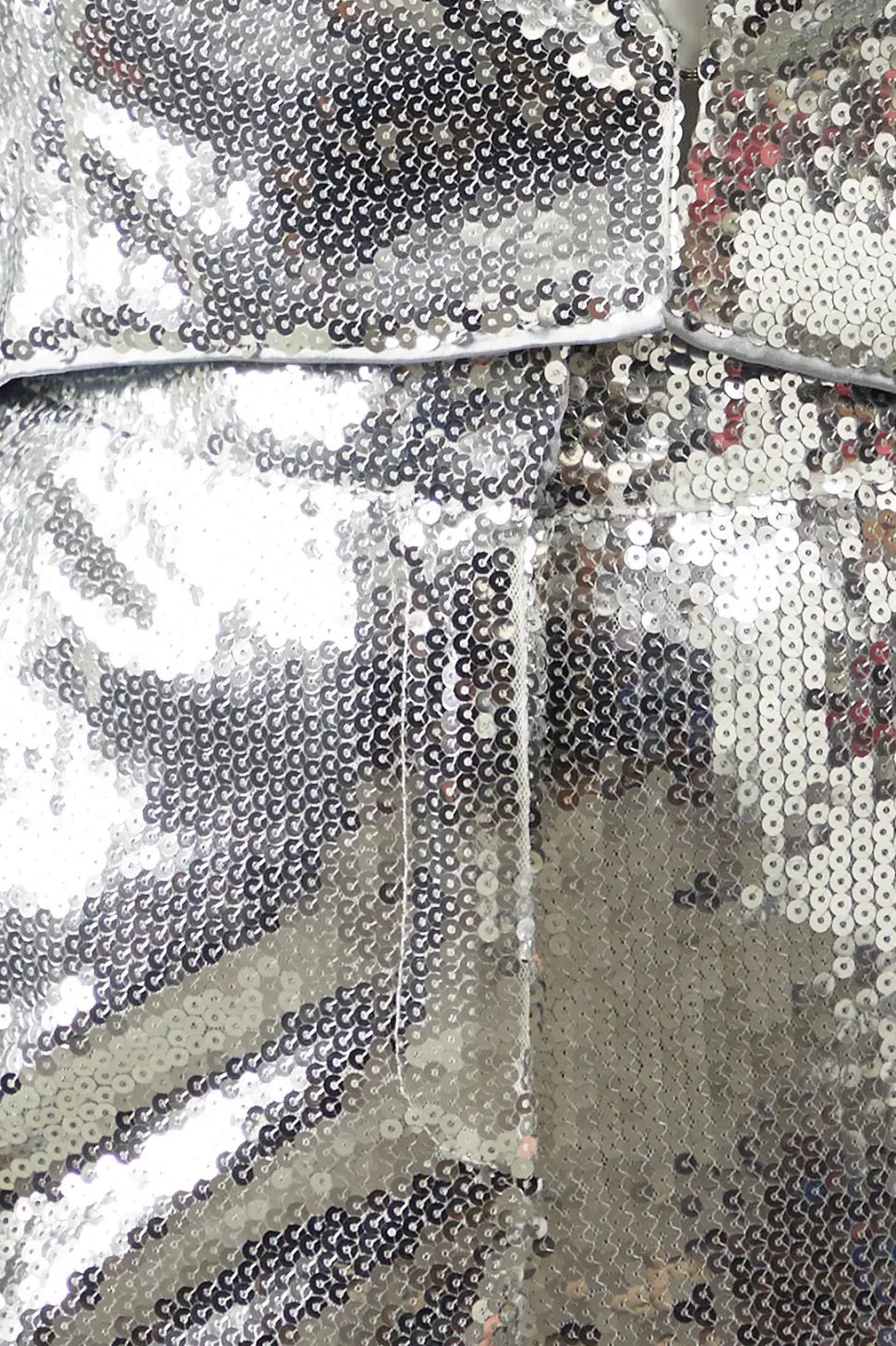 Petite Sequin Crop Blazer