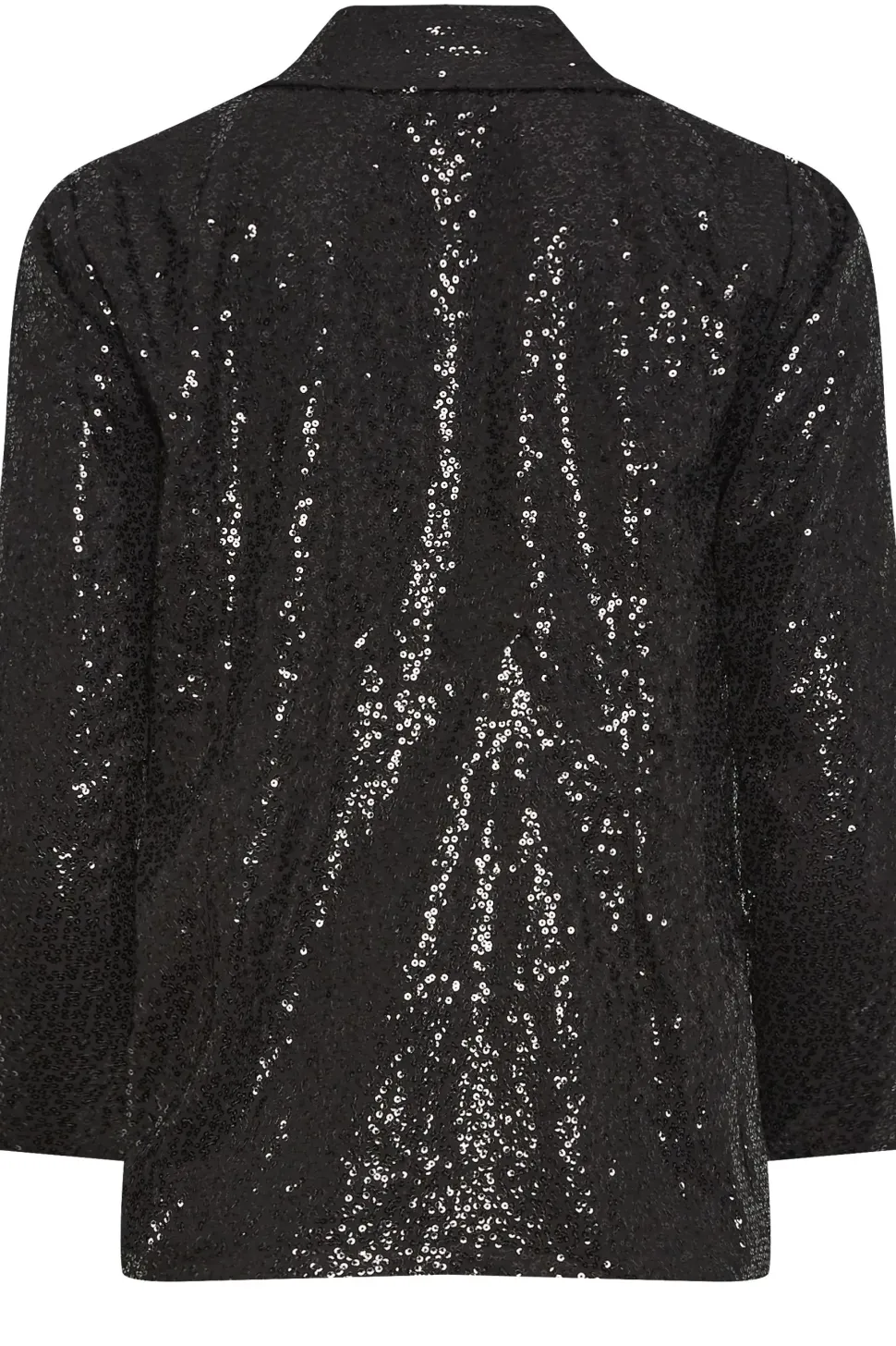 Petite Sequin Long Sleeve Blazer