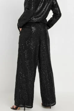 Petite Sequin Trousers