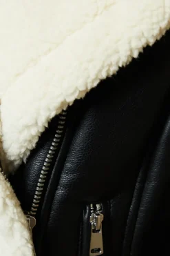 Petite Short Aviator Jacket