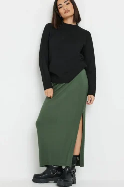 Petite Side Split Maxi Skirt
