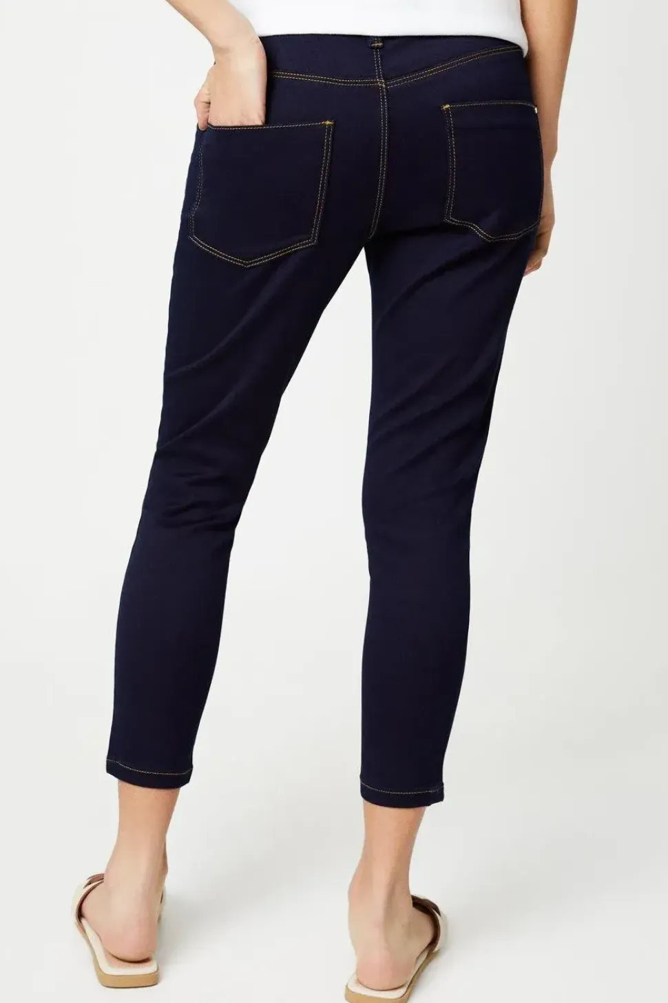 Petite Skinny Ankle Grazer Jeans