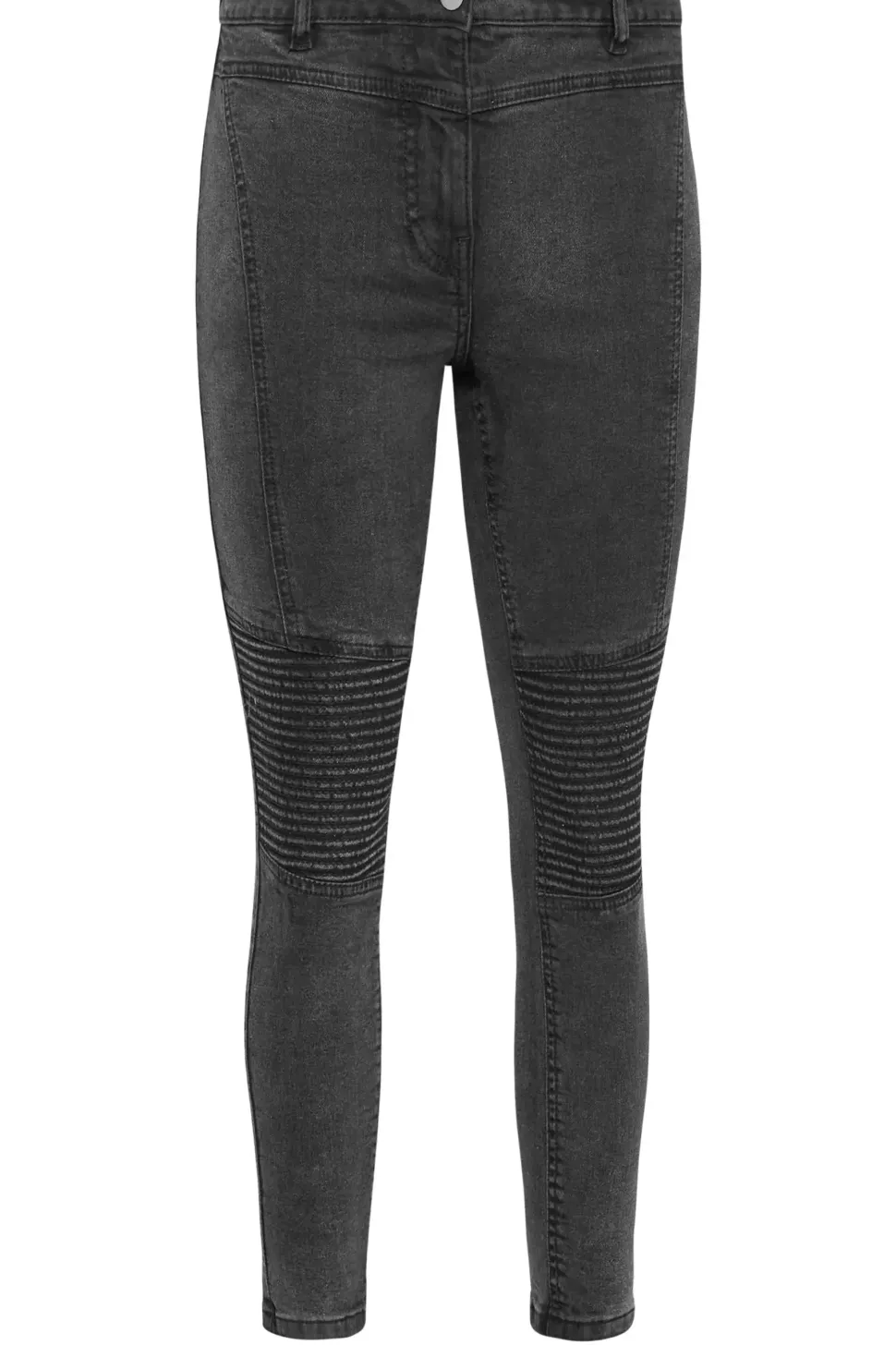 Petite Skinny Biker Jeans