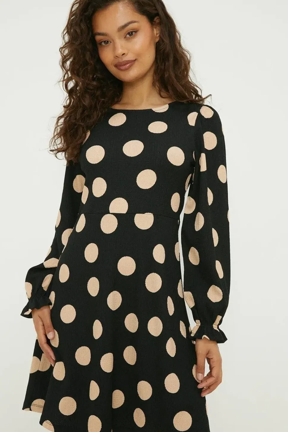 Petite Spot Mini Dress