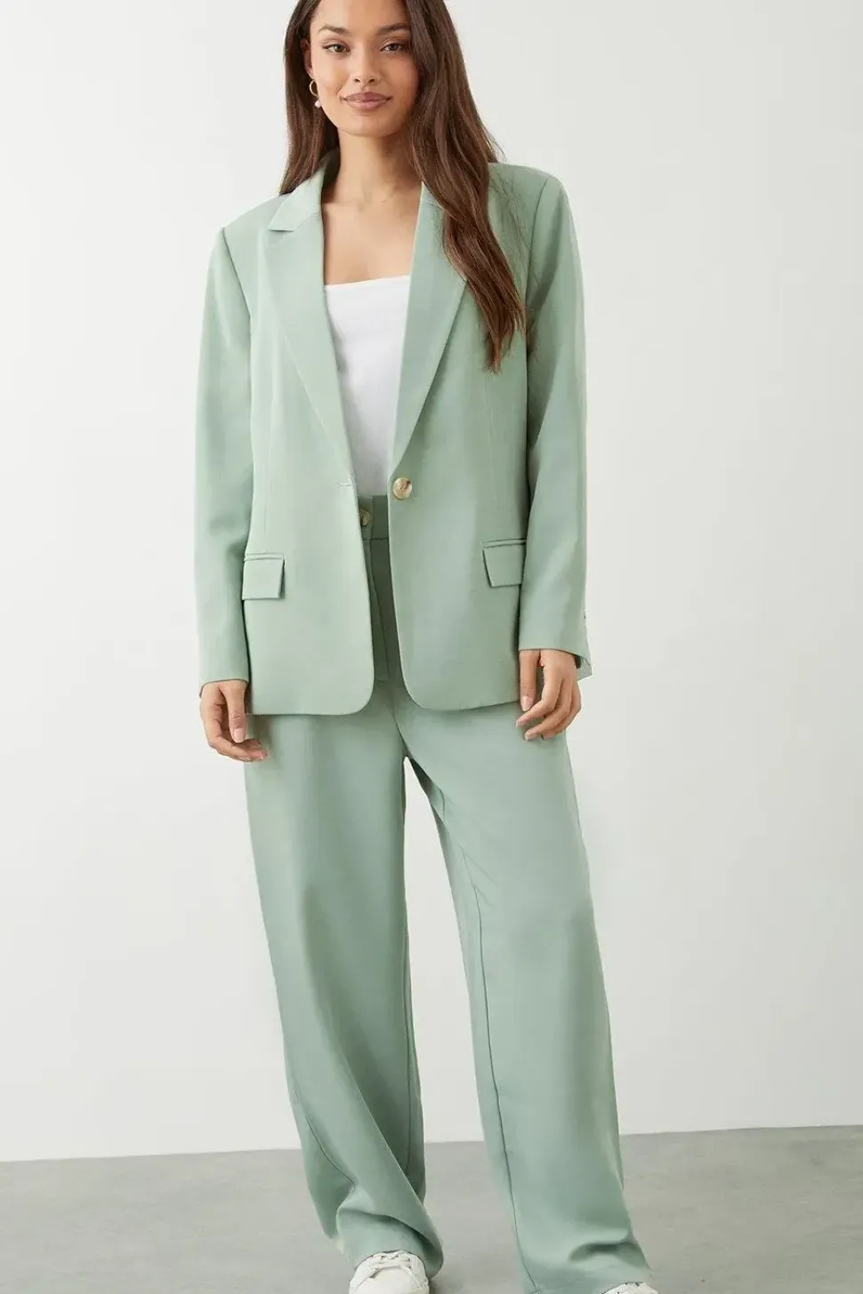 Petite Straight Fit Blazer