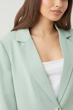 Petite Straight Fit Blazer