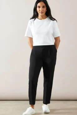 Petite Stretch Crop Trousers